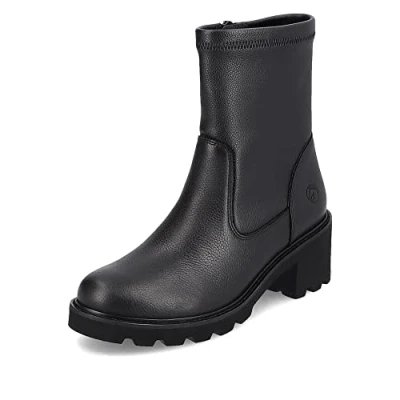 Abbildung von Remonte Plateaustiefelette, Damen, Größe: 37, Schwarz Schuhe