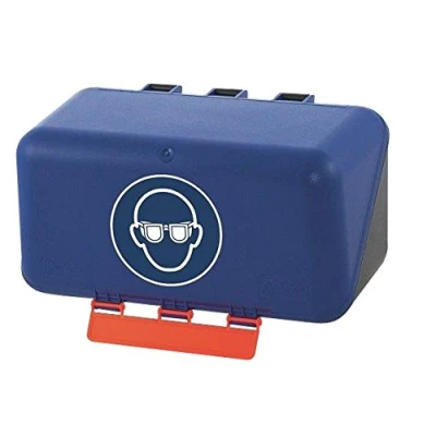 Abbildung von neoLab 2 6059 Aufbewahrungsbox f. Schutzbrillen, mini, Blau