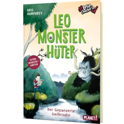 Abbildung von Leo Monsterhüter: Der Gepanzerte Geiferzahn Für Monster Fans #LeseChecker*in