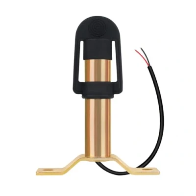 Abbildung von AOHEWEI Beacon Montagehalterung, flexible DIN Pol Metallhalterung mit Draht und Schutzkappe für blinkende rotierende Warnleuchte Gabelstapler, Traktoren