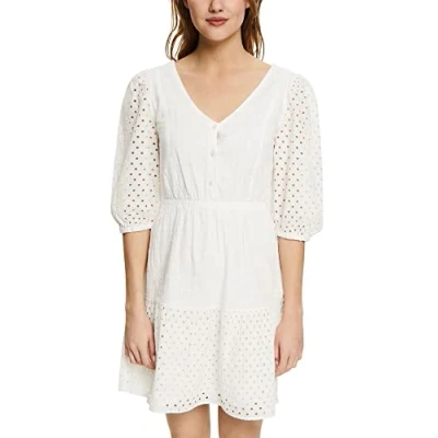 Abbildung von edc by ESPRIT Damen Kleid 032cc1e311, 110/Off White, XL