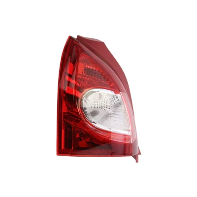 Abbildung von ABAKUS 551 1998L UE Rückleuchte links P21W, P21/5W, PY21W Rot ohne Lampenträger, Glühlampe RENAULT: TWINGO 2