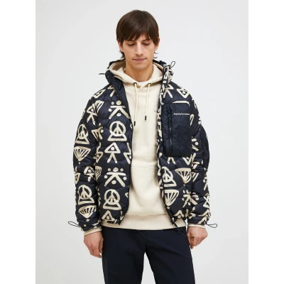 Abbildung von Peak Performance Graphic Helium Utility Daunenjacke, Herren, Größe: Medium, Black