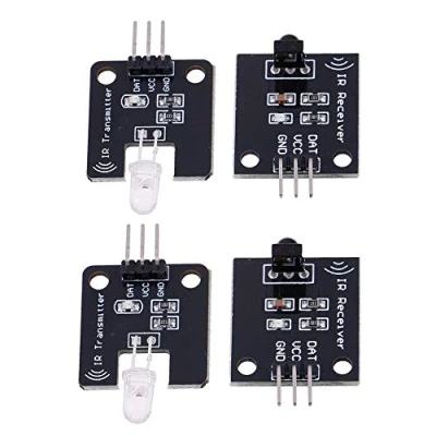 Abbildung von iHaospace Digital 38khz Ir Receiver Transmitter Sensor Module Kit for Arduino (Pack of 2 Sets)