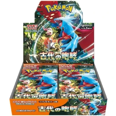 Abbildung von POKÉMON Sammelkarte Pokémon Ancient Roar 30er Display Japanisch