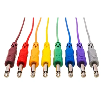 Abbildung von Hosa CPP 830, Unbalanced Patch Cables, 1/4 in TS to Same, 1 ft