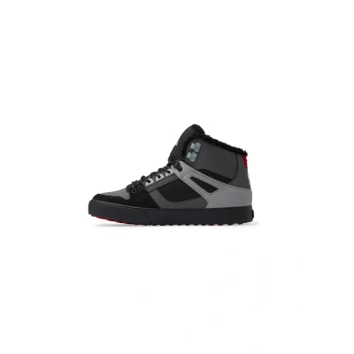 Abbildung von DC Shoes PURE Sneaker high grey, Größe: 44, Grey Leder und textil