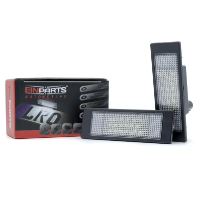 Abbildung von EINPARTS EP93 Kennzeichenleuchte LED BMW: 1 Schrägheck, Z4 Roadster, 6 Coupe, OPEL: Corsa D Astra H GTC, Caravan