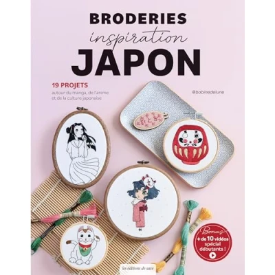 Abbildung von Broderies inspiration Japon.: 19 projets autour du manga, de l&#039;animé et la culture japonaise