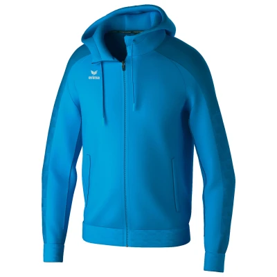 Abbildung von Erima Herren EVO STAR Trainingsjacke mit Kapuze (1032406), curacao/mykonos, L