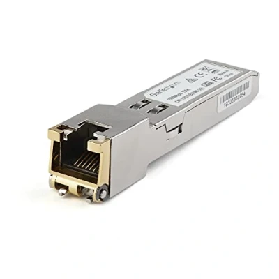 Abbildung von StarTech.com SFP Transceiver Modul (1000BASE T, Kupfer, Cisco GLC TE kompatibles Modul, RJ45 Mini GBIC)