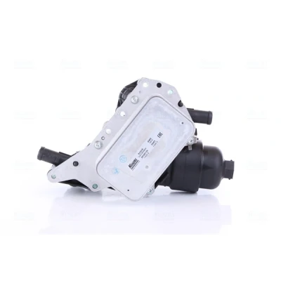 Abbildung von NISSENS 91319 Ölkühler mit Ölfiltergehäuse Filter RENAULT: Espace 5, NISSAN: NV300 Kastenwagen, OPEL: Vivaro B Combi