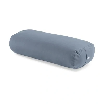 Abbildung von LOTUSCRAFTS® Yoga Bolster für Yin (Large), Kissen lang mit Kapok Füllung, Waschbarer Bezug aus 100% Bio Baumwolle, Großes Yogakissen Restorative Yoga, Yogabolster, Pilates