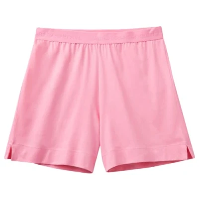 Abbildung von United Colors of Benetton WITH LOGO Elastic Nachtwäsche Hose, Damen, Größe: Medium, Pink