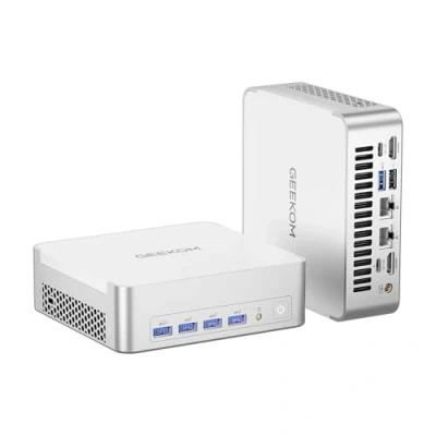 Abbildung von GEEKOM XT1 Mega AI Mini PC,14th Intel Ultra U9 185H Processor (16C/22T,up to 5.1 GHz),32G DDR5 2T SSD,Mini Desktop Computers Win 11 Pro,WiFi 7/BT 5.4/Dual 2.5G LAN/USB4.0/8K