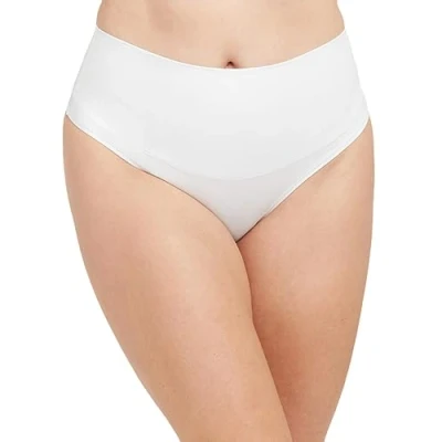 Abbildung von Spanx Cotton Comfort Thong String, Damen, Größe: 32, White