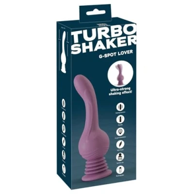 Abbildung von Vibrator „Turbo Shaker G Spot Lover“ mit federndem Saugfuß