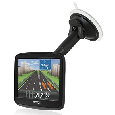 Abbildung von Wicked Chili Auto Halterung für TomTom START 42/52/62 VIA 52/62 Navigationsgeräte Halterung, (1er Set, 1 tlg., Made in Germany, Vibrationsfrei, 360drehbar, KFZ Saugnapfhalterung)