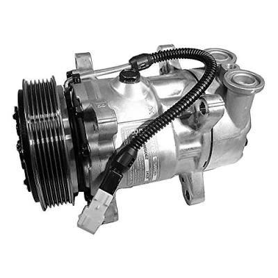 Abbildung von MAHLE ORIGINAL ACP 1095 000P Kompressor SD6V12 12V PAG 46 R134a PEUGEOT: 206 Schrägheck, SW, CITROËN: Xsara Picasso
