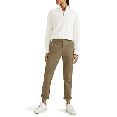 Abbildung von Dockers Damen Hose Weekend Chino Slim, Harvest Gold, 28 Extra Tall