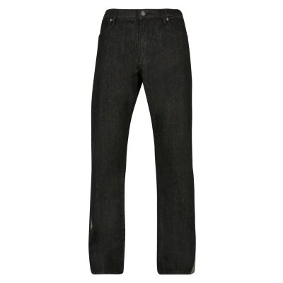 Abbildung von Urban Classics Triangle Jeans Bootcut, Herren, Größe: 38x32, Black washed