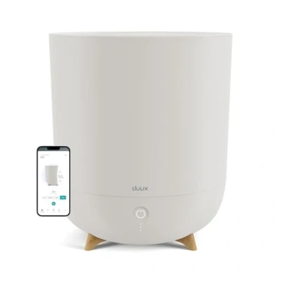 Abbildung von Duux Neo Ultrashall Luftbefeuchter Leise 5L Smart Air Humidifier Raumbefeuchter für Schlafzimmer, Kinderzimmer und Pflanzen Greige