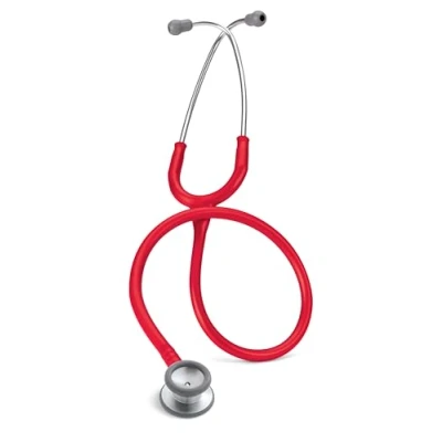 Abbildung von 3M Littmann Classic II Kinderstethoskop, 2113R, rot, 71 cm Schlauchlänge, Membrandurchmesser: 37 mm, Trichterdurchmesser: 25mm, 1 Stück