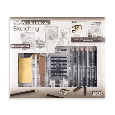 Abbildung von Royal Brush Art Instructor Skizzieren Set 20