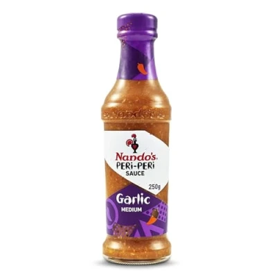Abbildung von Nandos Garlic Peri Sauce (125 ml) Packung mit 2