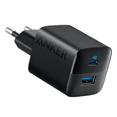 Abbildung von Anker 323 Dual USB C Schnellladegerät Schwarz