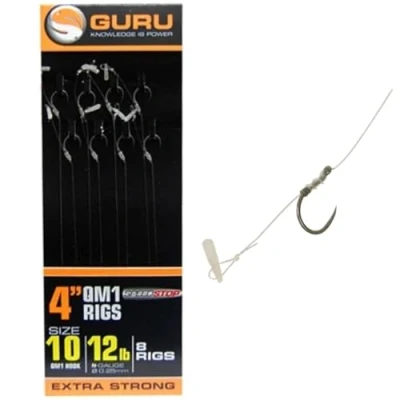 Abbildung von Guru QM1 Speedstop Ready Rigs Weißfisch Vorfach 10cm #10 0.25mm (8 st) Friedfisch Vorfächer