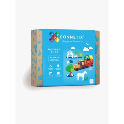 Abbildung von Connetix Bausatz Rainbow Motion 24 Teile