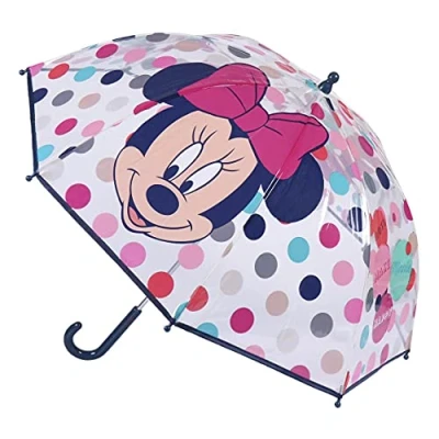 Abbildung von CERDÁ LIFE&#039;S LITTLE MOMENTS Paraguas Burbuja Manual de Minnie Mouse Licencia Oficial Disney, Dibujos Animados, Color Azul, Talla única (2400000613)