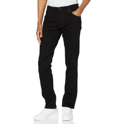 Abbildung von Wrangler Jeans Straight Leg, Herren, Größe: 30x34, Black valley