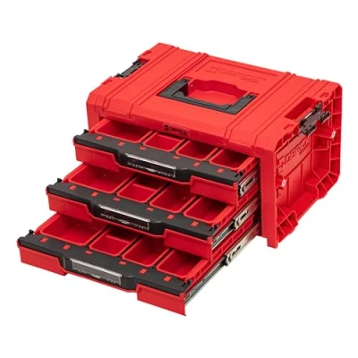 Abbildung von Qbrick System PRO Drawer 3 Toolbox 2.0 Expert RED Ultra HD Custom 1 pc. per carton