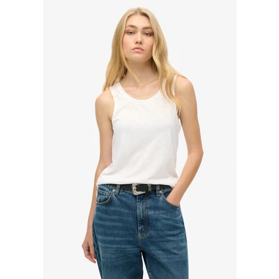 Abbildung von Superdry Scoop NECK TANK Top, Damen, Größe: 42, Optic