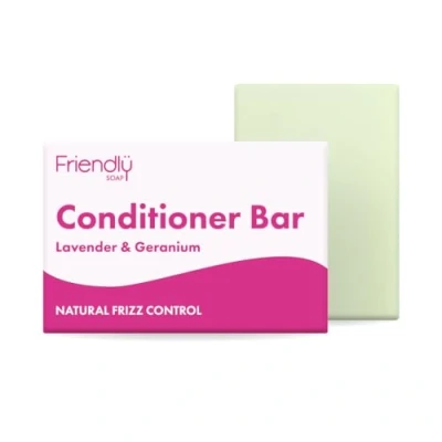 Abbildung von Friendly Soap Natural Lavender and Geranium Conditioner Bar 95g