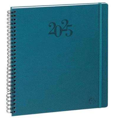 Abbildung von Exacompta Eurotime 22342E Wochenkalender, 22 W, Spiralbindung, Swan 18,5 x 22,5 cm Januar bis Dezember 2023, zufällige Farbauswahl