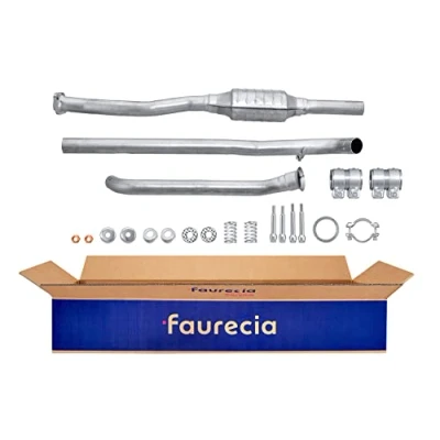 Abbildung von Faurecia FS15163K Katalysator Euro 2 mit Anbauteilen PEUGEOT: 106 II Schrägheck, I CITROËN: Saxo Schrägheck