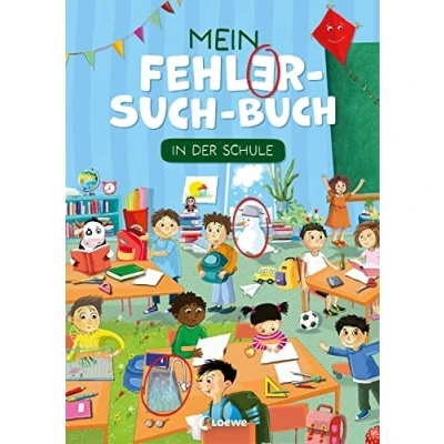Abbildung von Mein Fehler Such Buch In der Schule: Rätsel und Beschäftigungsbuch für Kinder ab 5 Jahren