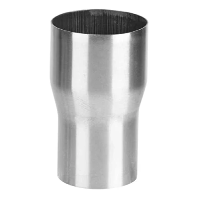 Abbildung von Auspuffrohradapter, Universal Edelstahl Auspuffrohranschlussrohradapter Reduzierstück Modifiziertes Teil(63 76MM)
