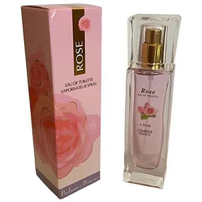 Abbildung von Charrier Parfums Provence Eau de Toilette Rose Spray, Rosa, Blumenmuster, 30 milliliter