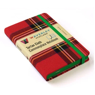 Abbildung von Royal Stewart: Waverley Genuine Tartan Cloth Commonplace Notebook (9cm x 14cm)