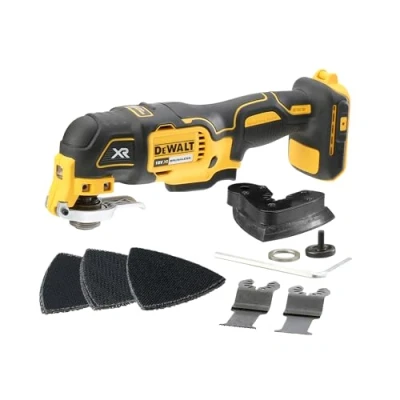 Abbildung von DeWALT DCS355N, Schleifen, Sägen, Schwarz, Gelb, 20000 OPM, 97 dB, 86 Akku SOLO