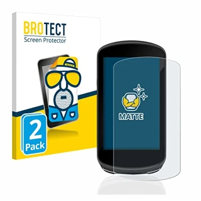 Abbildung von BROTECT Entspiegelungs Schutzfolie für Garmin Edge 1030 Plus (2 Stück) Matte Displayschutz Folie, Anti Reflex, Fingerprint