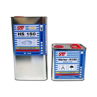 Abbildung von STC 7,5 L Set 2K HS 150 Acryl Klarlack Spezial 2:1 Kratzfest inkl. Härter kurz (7,5 Set)