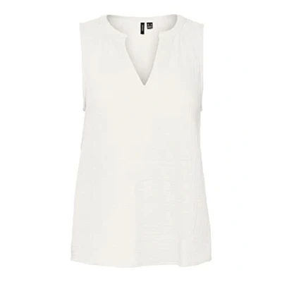 Abbildung von Vero Moda Natali NIA Bluse, Damen, Größe: Medium, Snow white