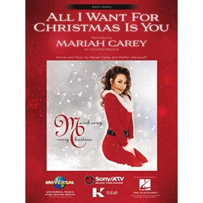 Abbildung von All I Want For Christmas Is You Easy Piano Noten Musik