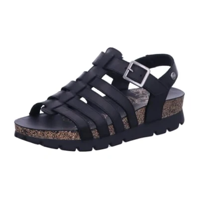 Abbildung von Panama Jack Sasha Riemensandalette, Damen, Größe: 39, Black Schuhe