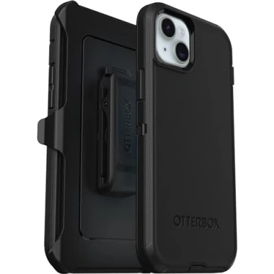 Abbildung von Apple iPhone 15 Plus Hülle Kunststoff OtterBox Backcover/Hard Case Handyhülle Schwarz Shockproof/Stoßfest